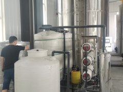 乾县中涂联涂料厂5吨反渗透设备项目